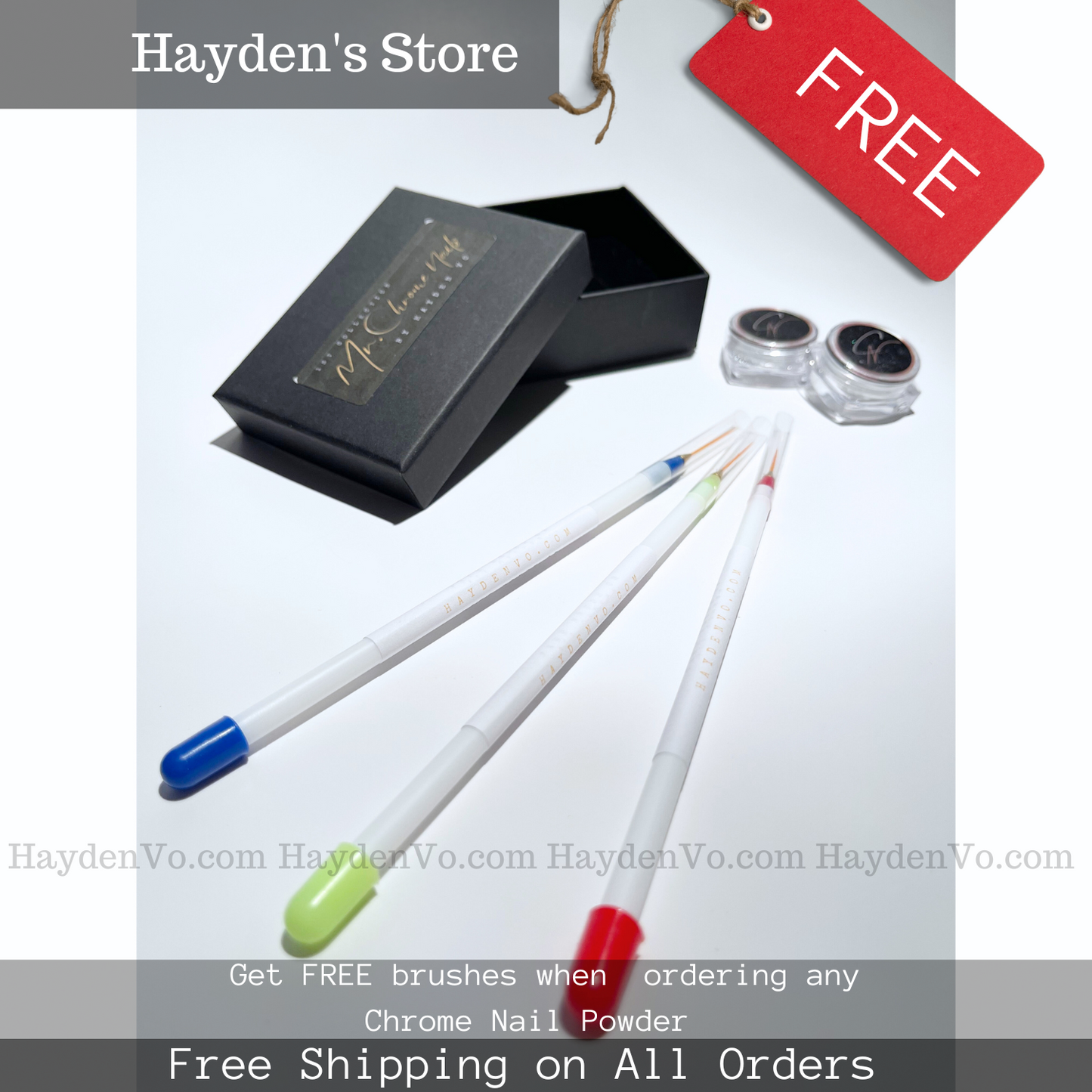 Premium Quality NailArt Brushes Collection by Hayden